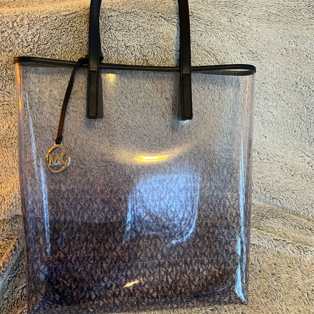 Michael Kors clear tote